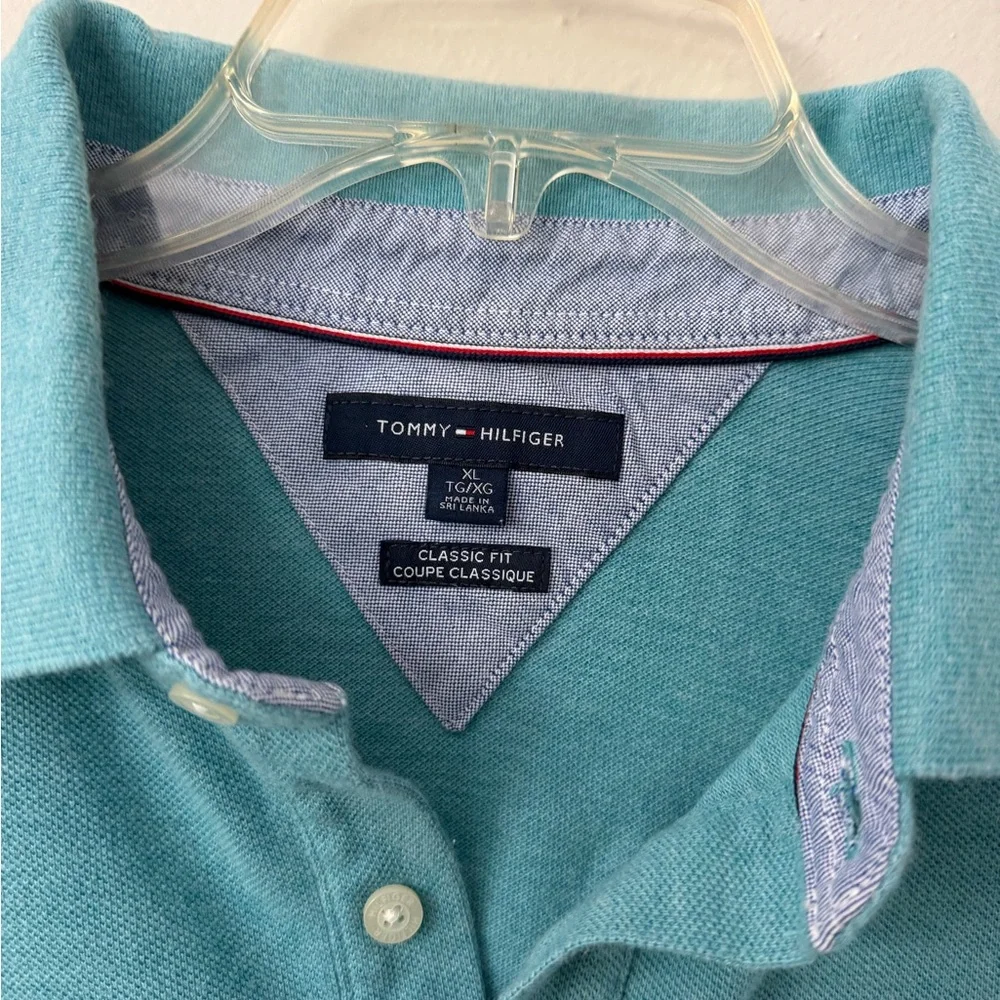 Tommy Hilfiger Men’s Polo Pack - Peach & Teal Set